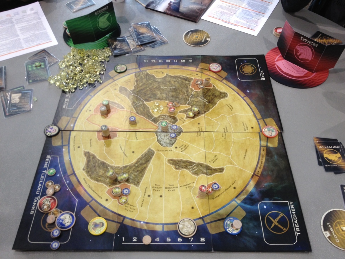 Desert Oasis Taking Refuge From PAX East With The Dune Board Game